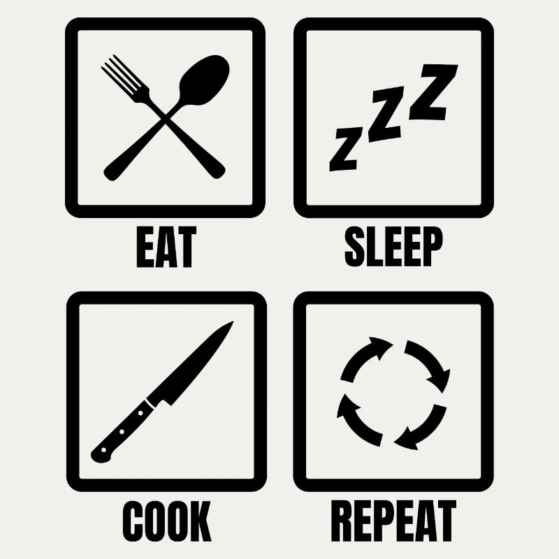 Cooking Daily Routine