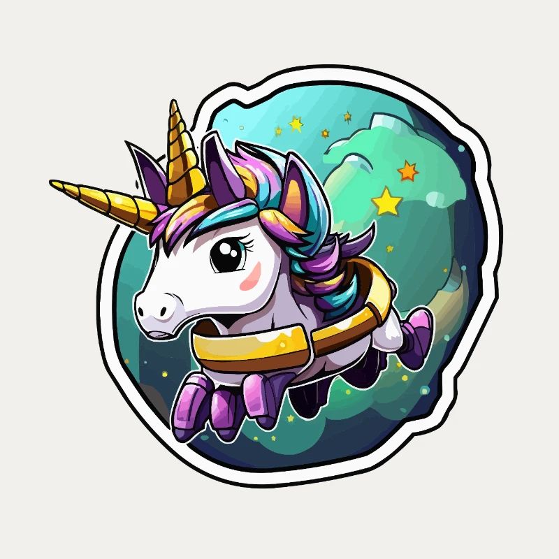 Armure d’Étoile de Licorne Spatiale