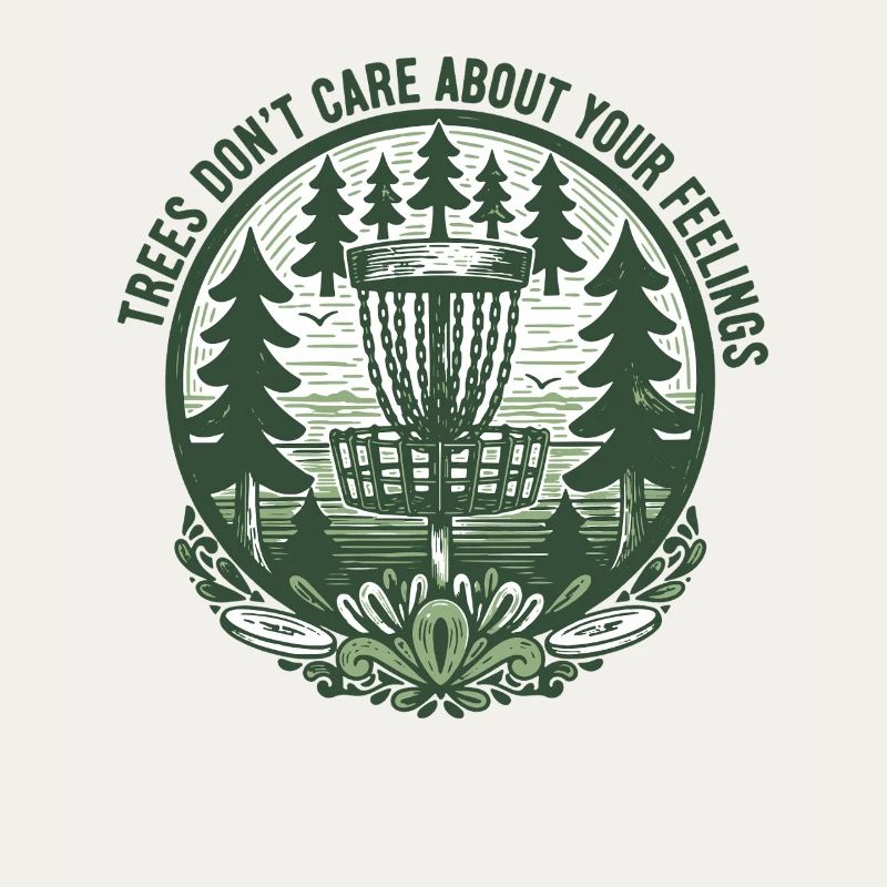 Les arbres ne se soucient pas de vos sentiments Disc golf