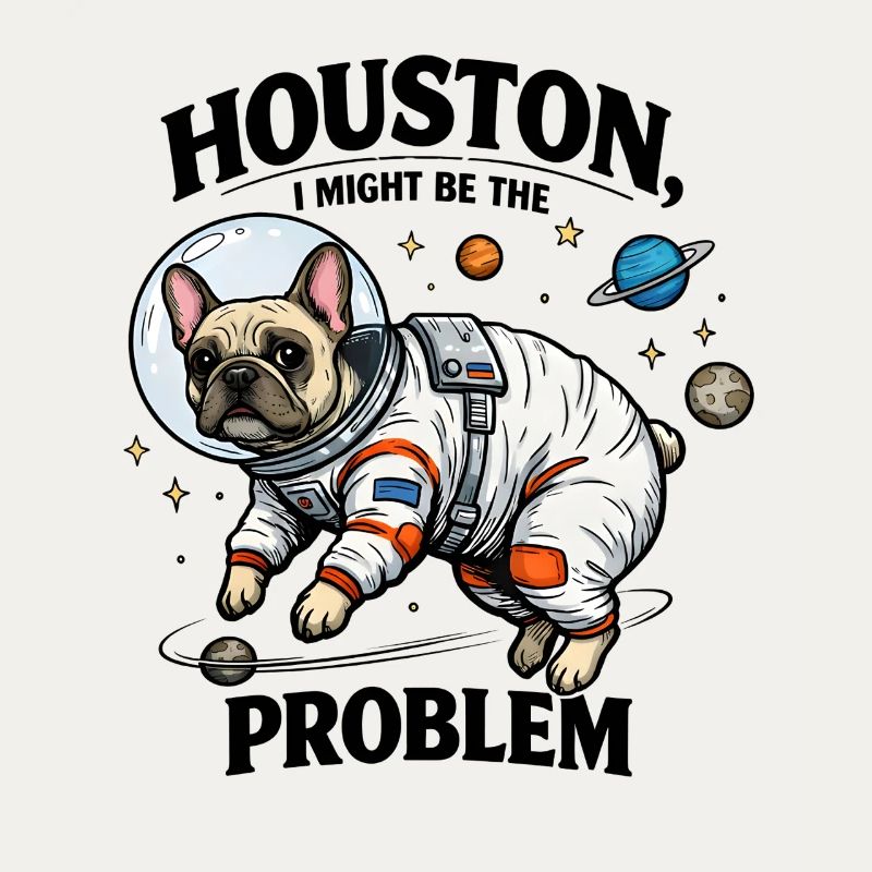 Frenchie im All – Houston I Might Be The Problem