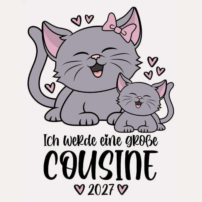 Ich werde eine große Cousine 2027 Kätzchen