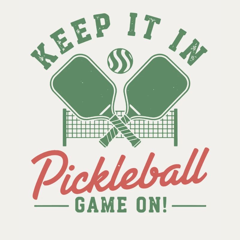 Pickleball Keep It In Game On funny player pickle