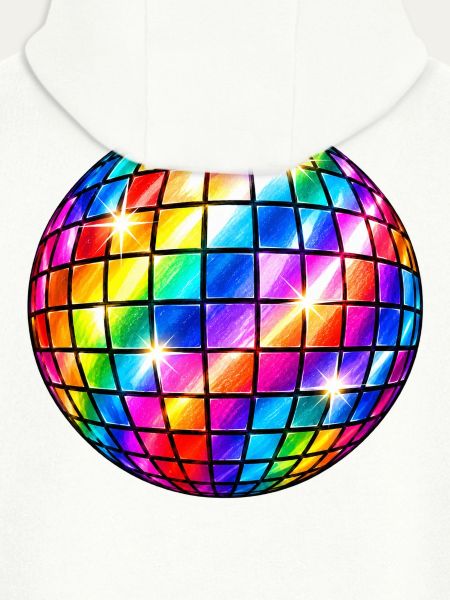 Regenbogen-Disco-Sphäre