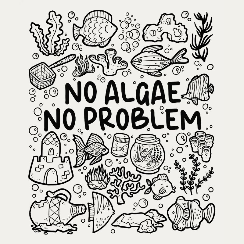 No algae, no problem – aquarium