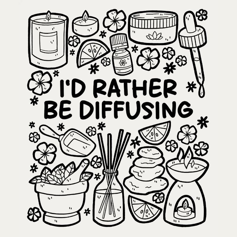 I’d Rather Be Diffusing – Aromatherapie