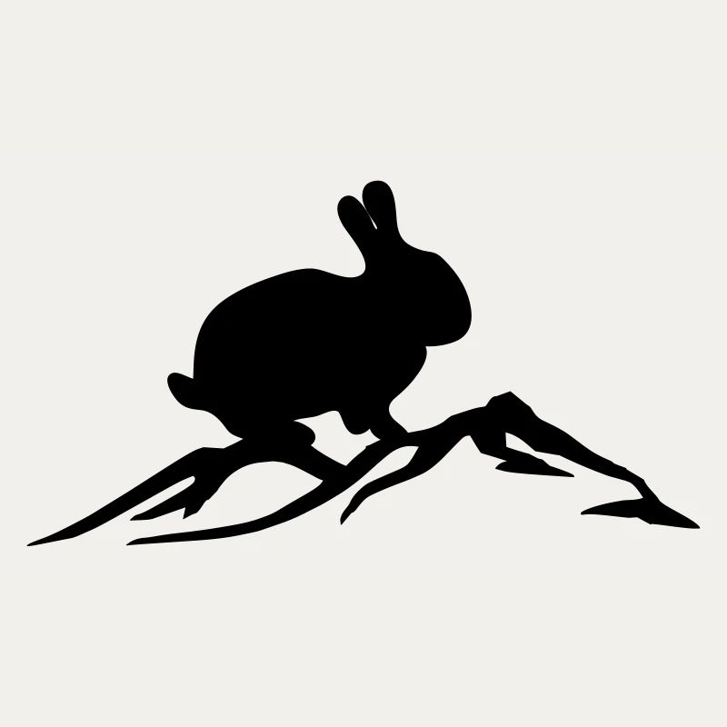 Hase auf Berg