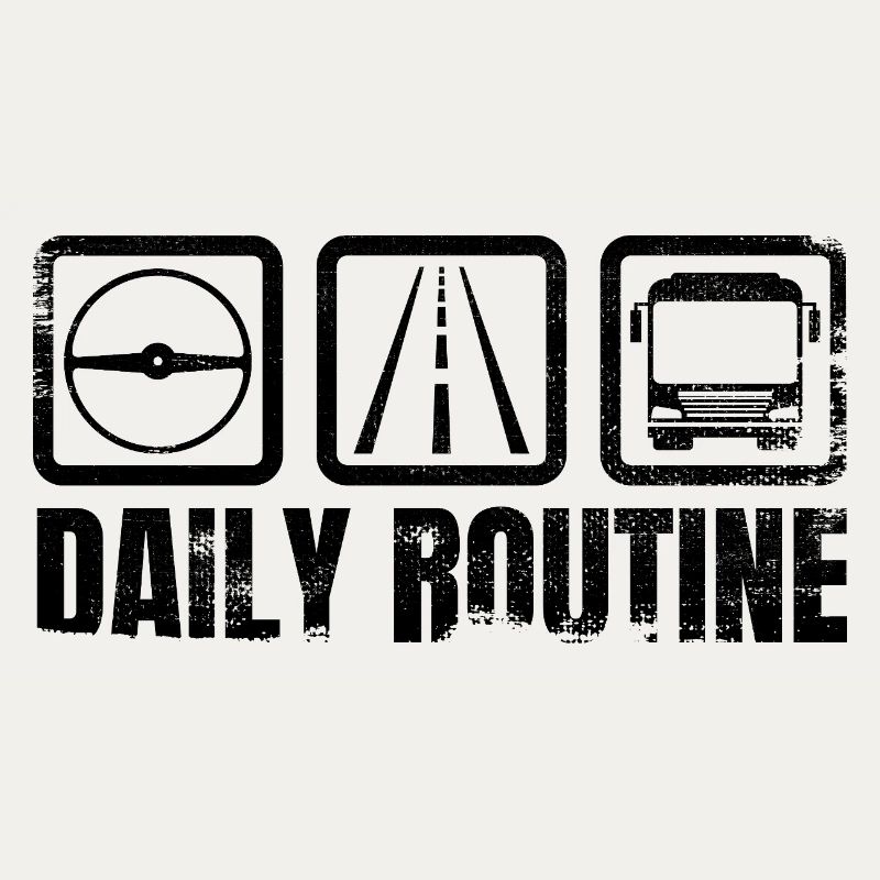 Routine du chauffeur d’autobus