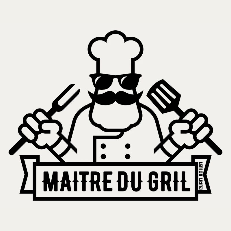 Maître Du Gril (Grillen / Barbecue / BBQ / 1C)