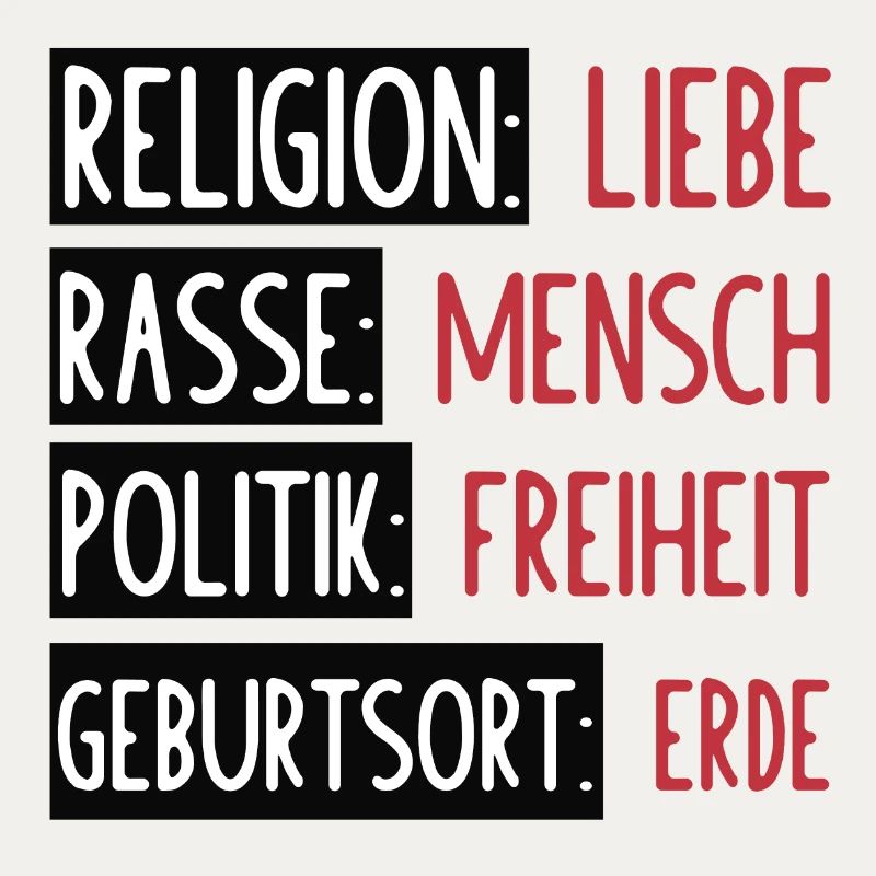 Statement - Keine Trennung oder Spaltung