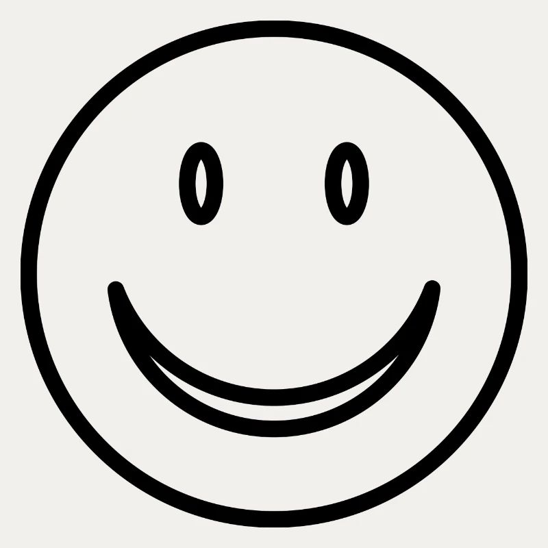 Smiley - visage riant
