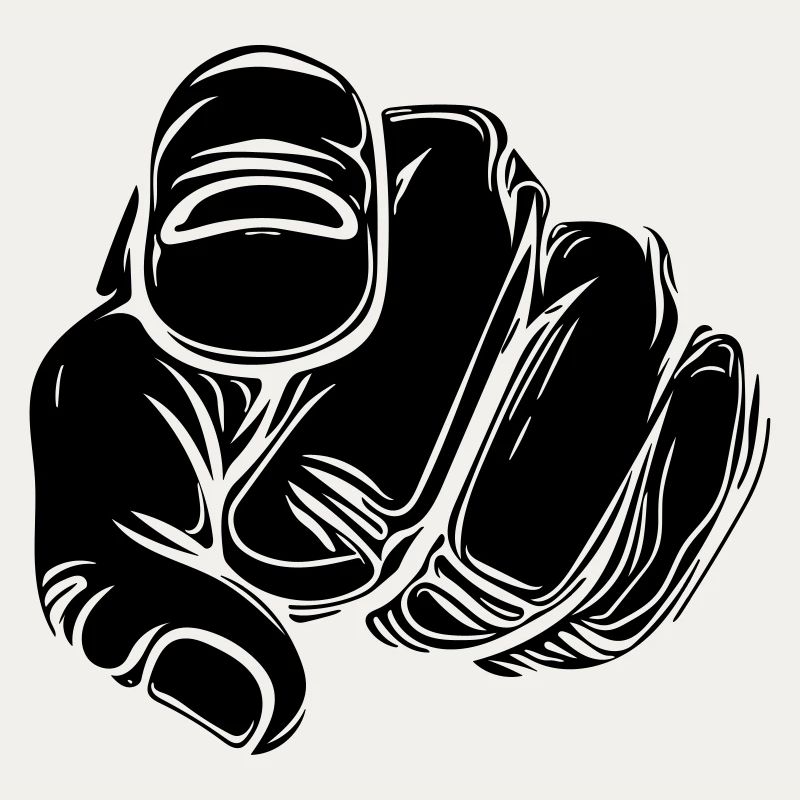 Index finger with Vector hand
