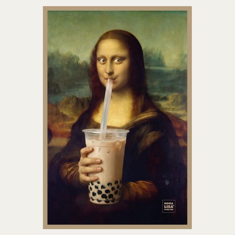 Mona Sip Bubble Tea Portrait