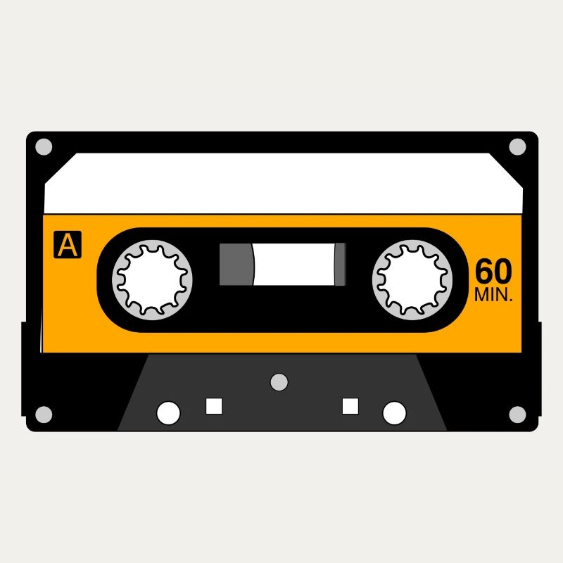 Musik Kassette Design Geschenk