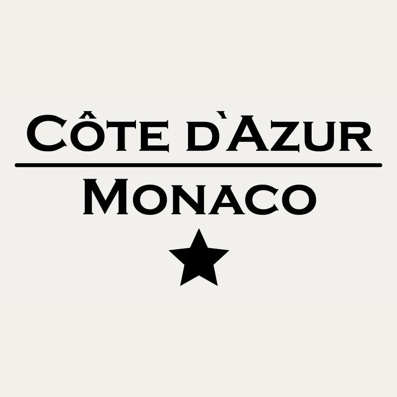Monaco Spruch Land Geschenk Idee