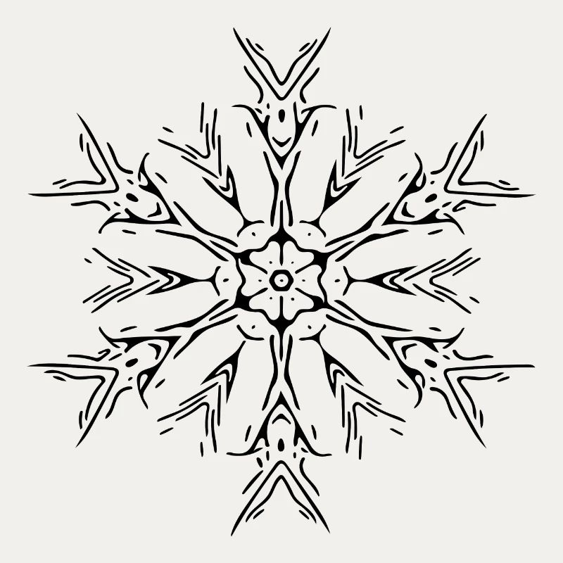 Mandala Lines Abstract Shape Pattern