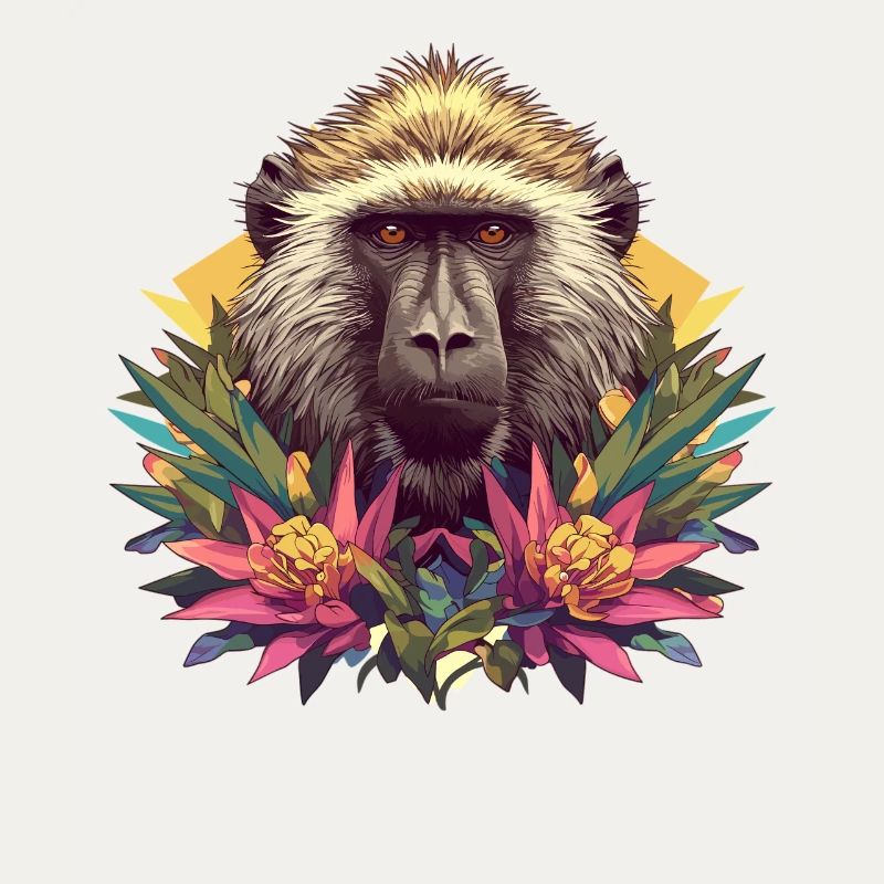 Baboon Paviane Pavian