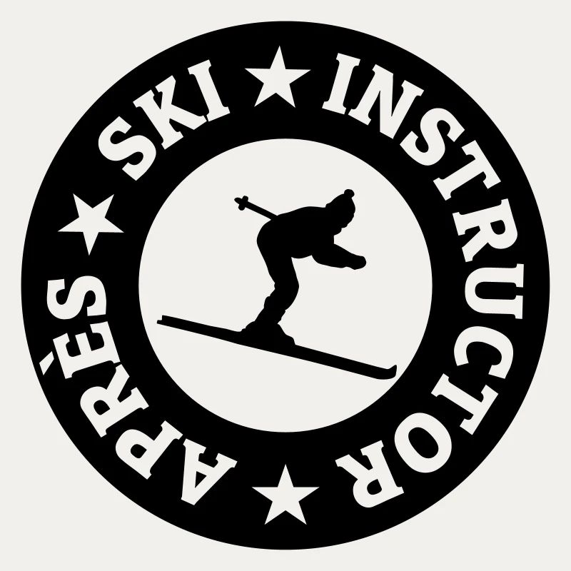 Après-Ski Instructor Skifahrer Skilehrer