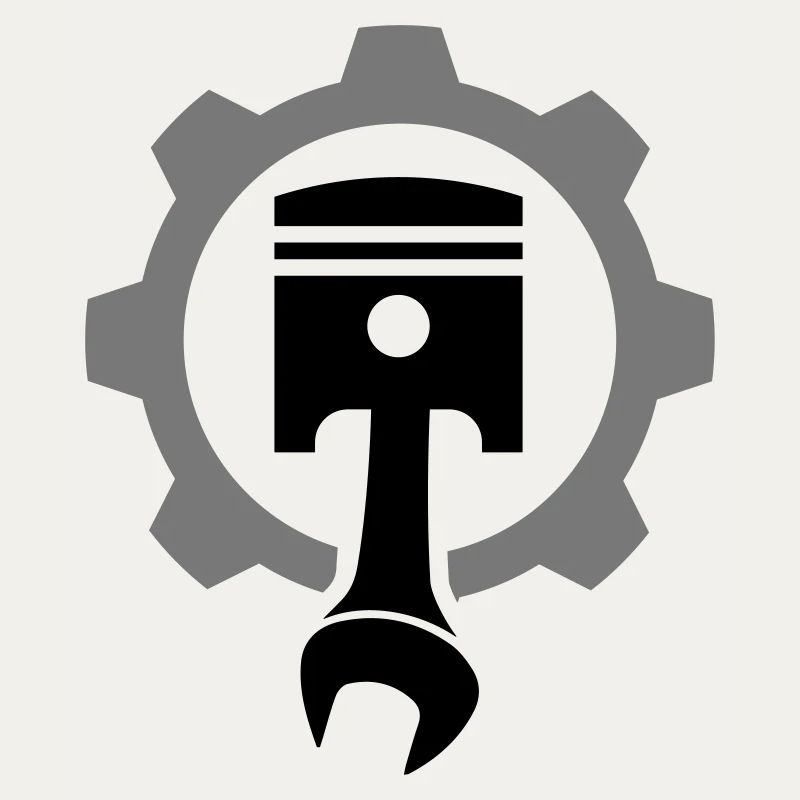 Engine, piston, gear