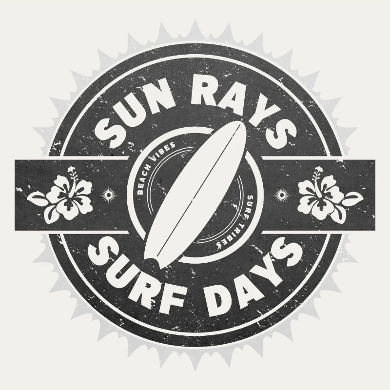 Surf Retro Surfer Conception graphique