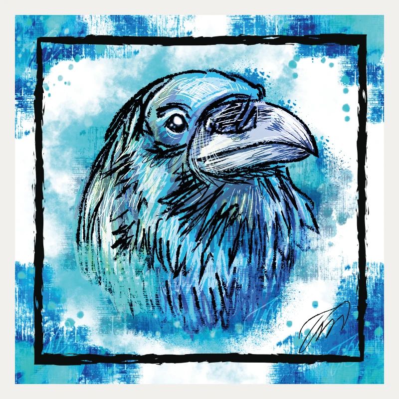 Der blaue Rabe, Tier Geschenke