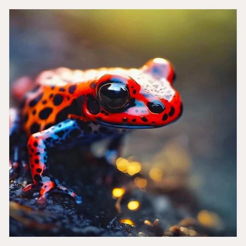 Grenouille Colorée