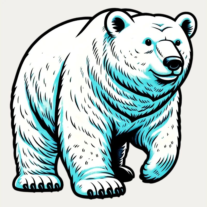 Ours blanc