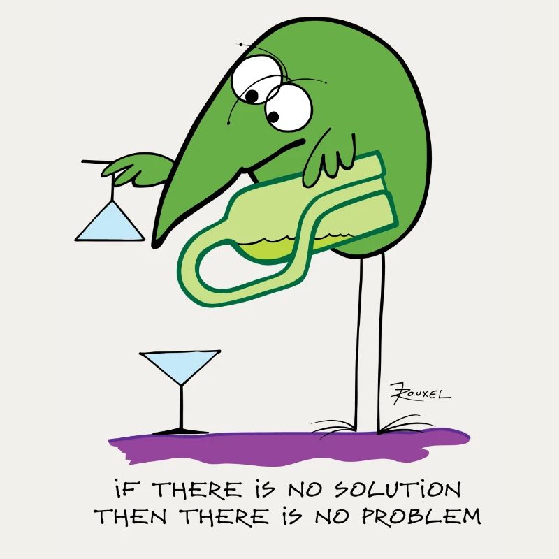 S’il n’y a pas de solution... (version anglaise)