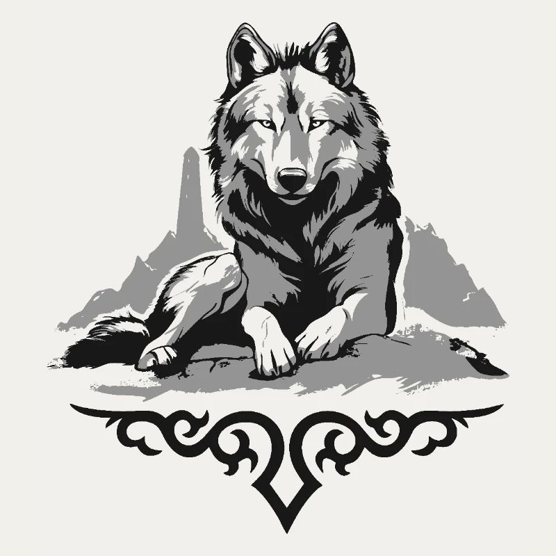 Loup du Caucase