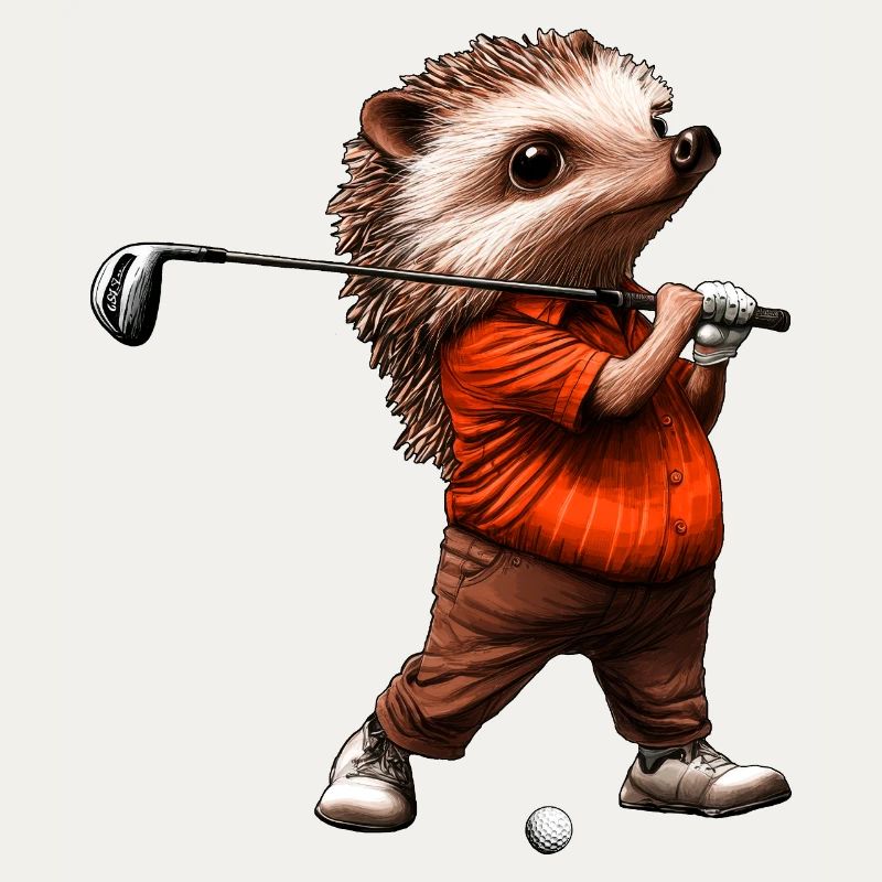 Hérisson de golf