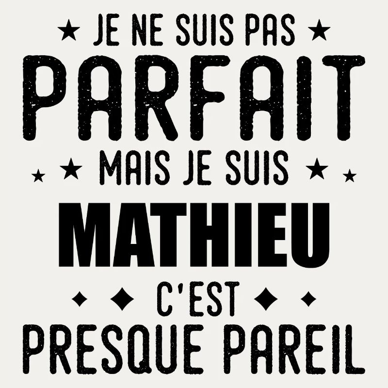 Mathieu: authentisch, unvollkommen, oben, Perfektion