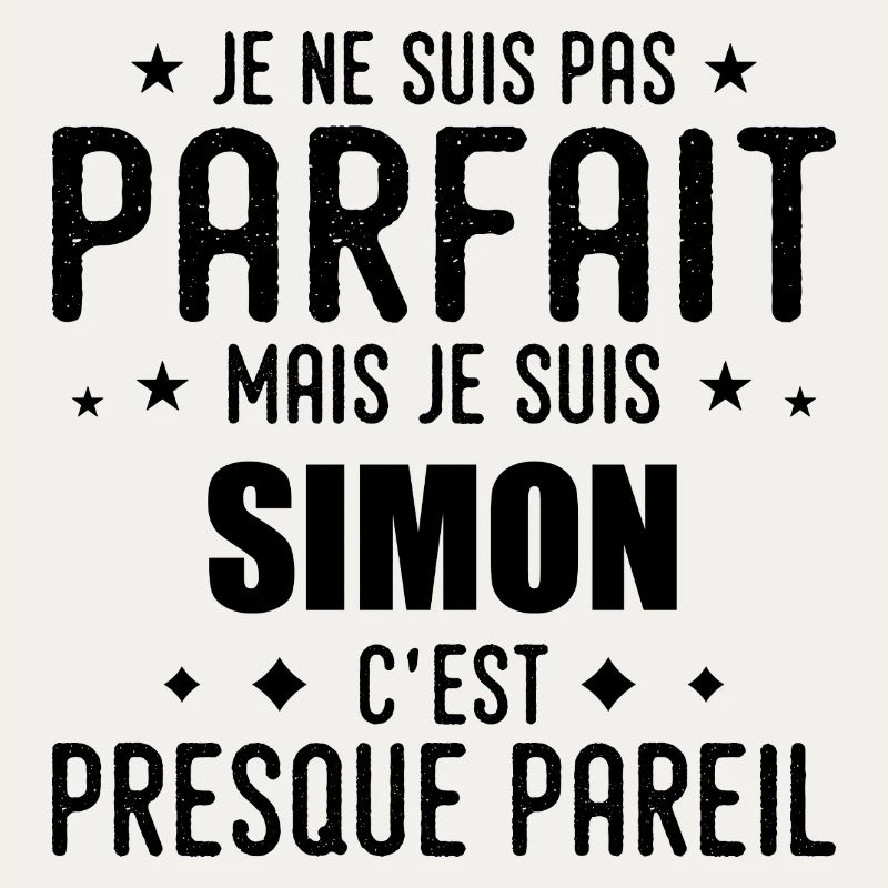 Simon: authentic, imperfect, top, perfection