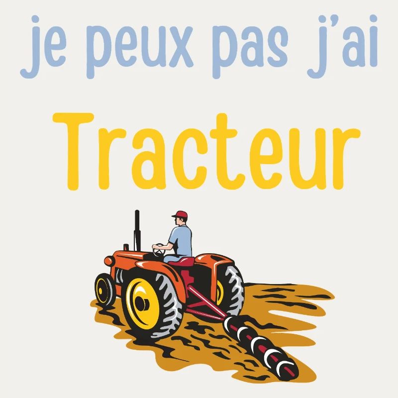 Ich kann nicht, ich habe einen Traktor