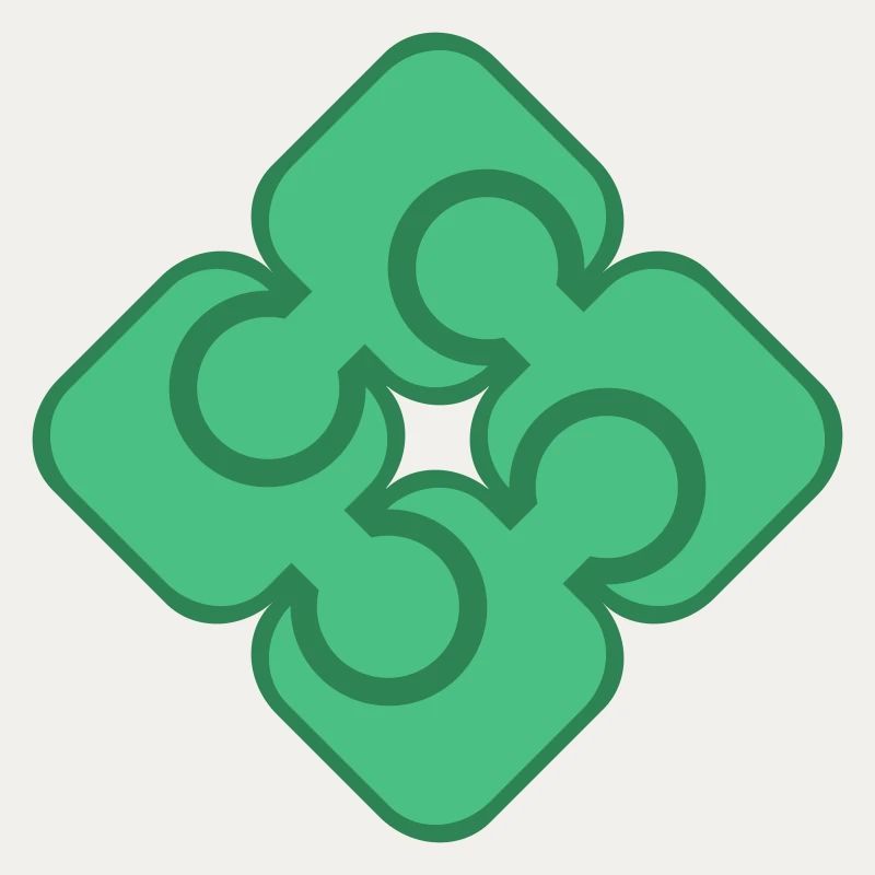Interlocking Clover Motif