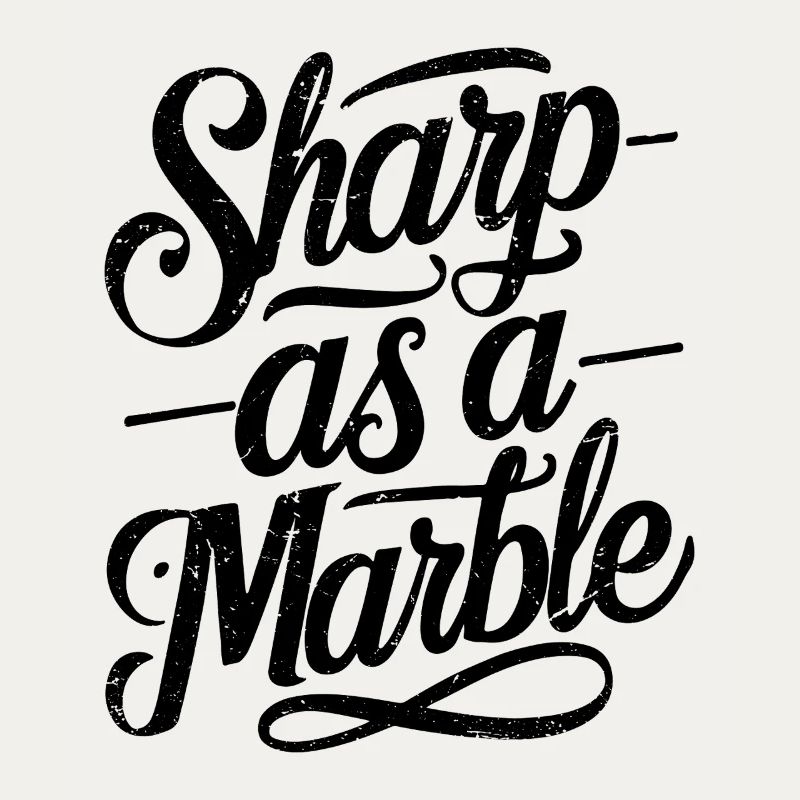 Sharp as a Marble