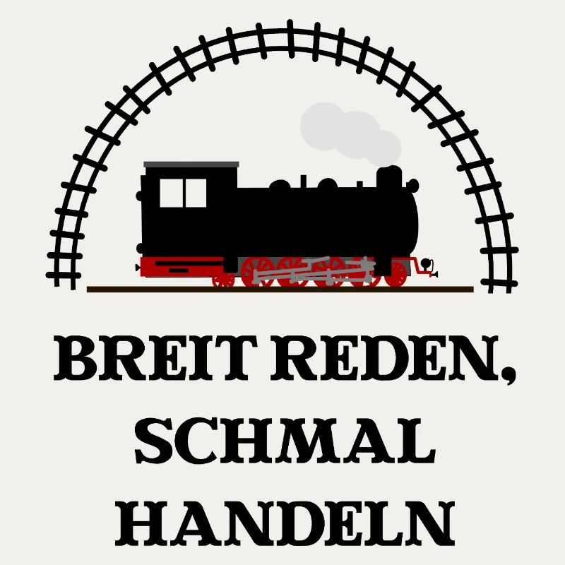 Breit reden schmal handeln Schmalspur Eisenbahn
