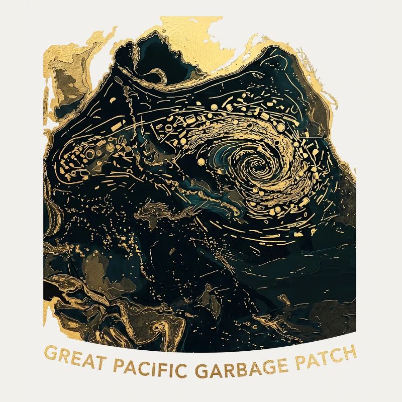 Zone de déchets du Pacifique