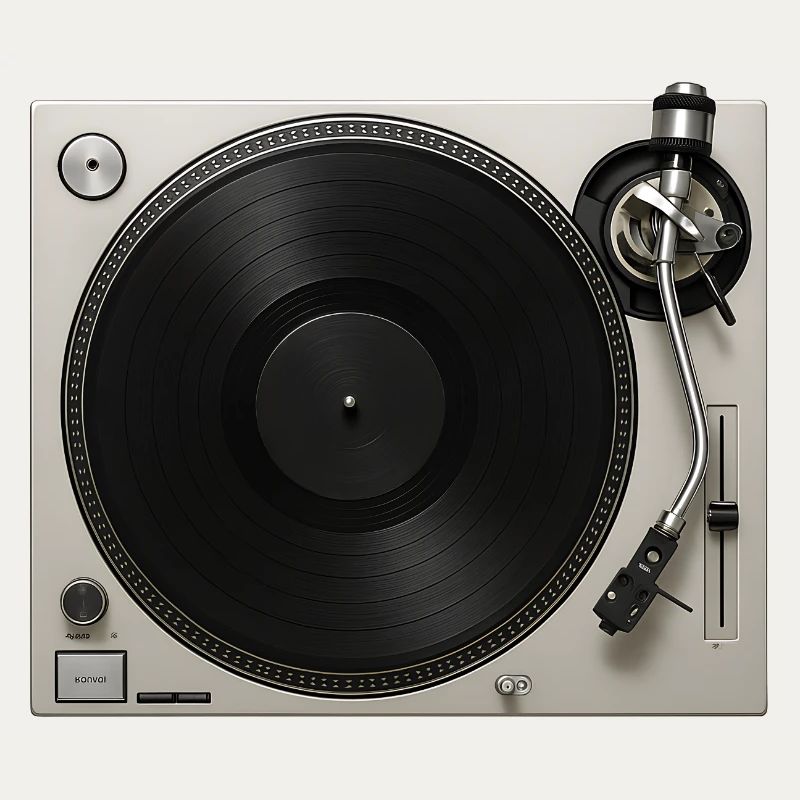 Turntable Gramophone Vinyl Record Game