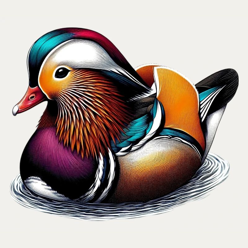 Mandarin duck