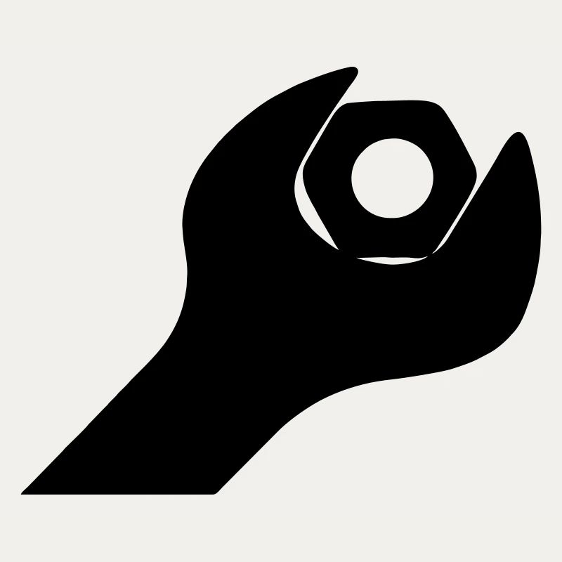 Wrench tool with bolt