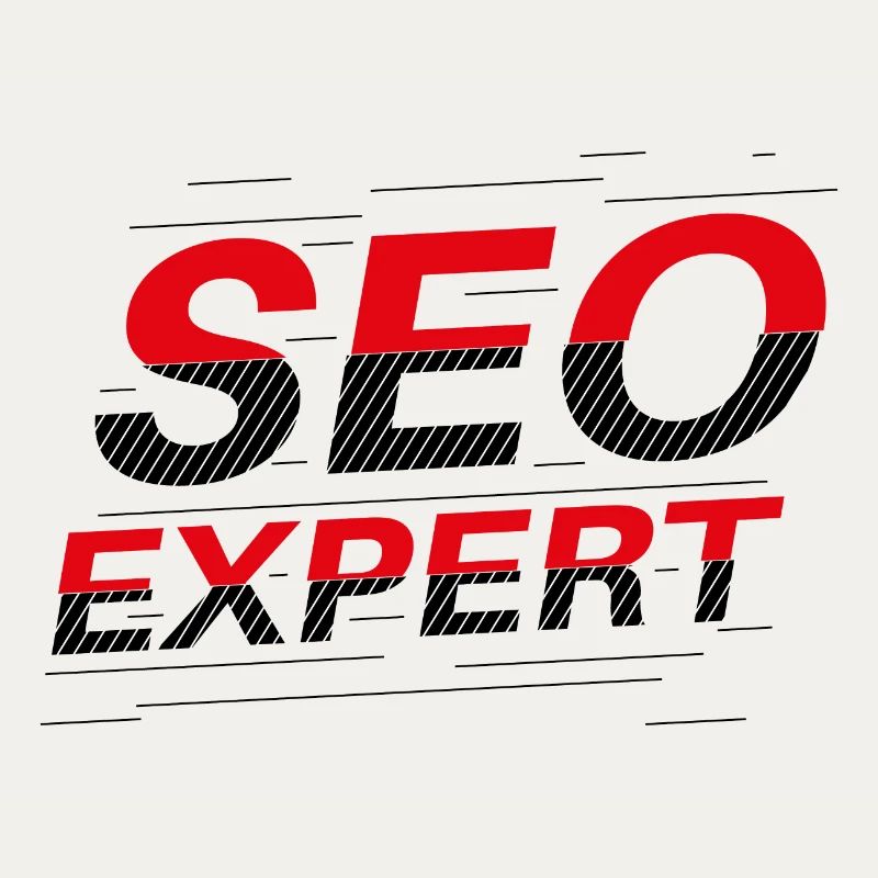 Expert SEO : Typographie abstraite