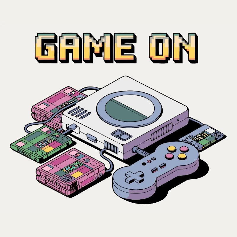 Retro Gaming Console Design