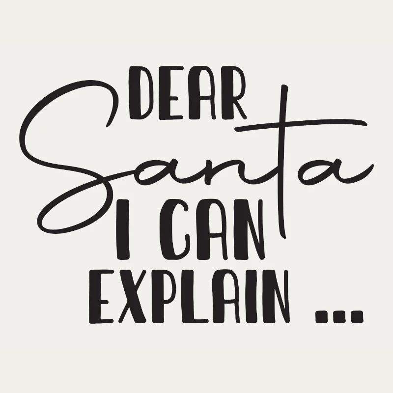 Dear Santa I Can Explain