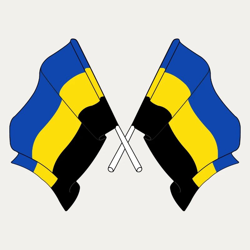 Deux drapeaux de la province de Gueldre