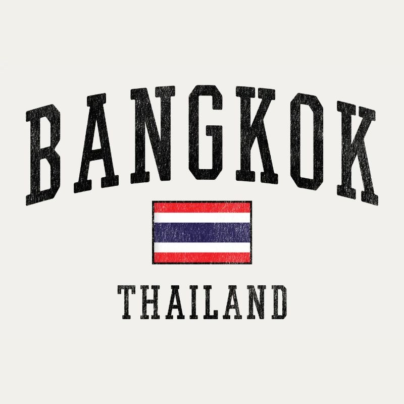Bande minimale du drapeau thaïlandais