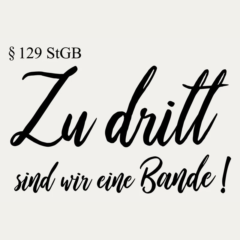 Zu dritt