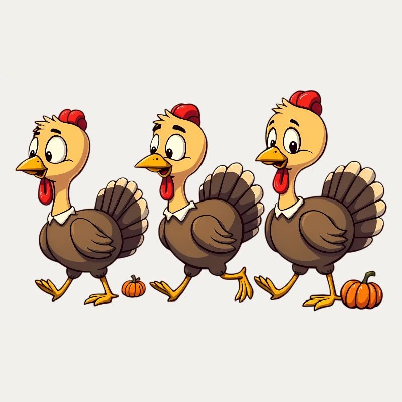 Bébé dinde de Thanksgiving
