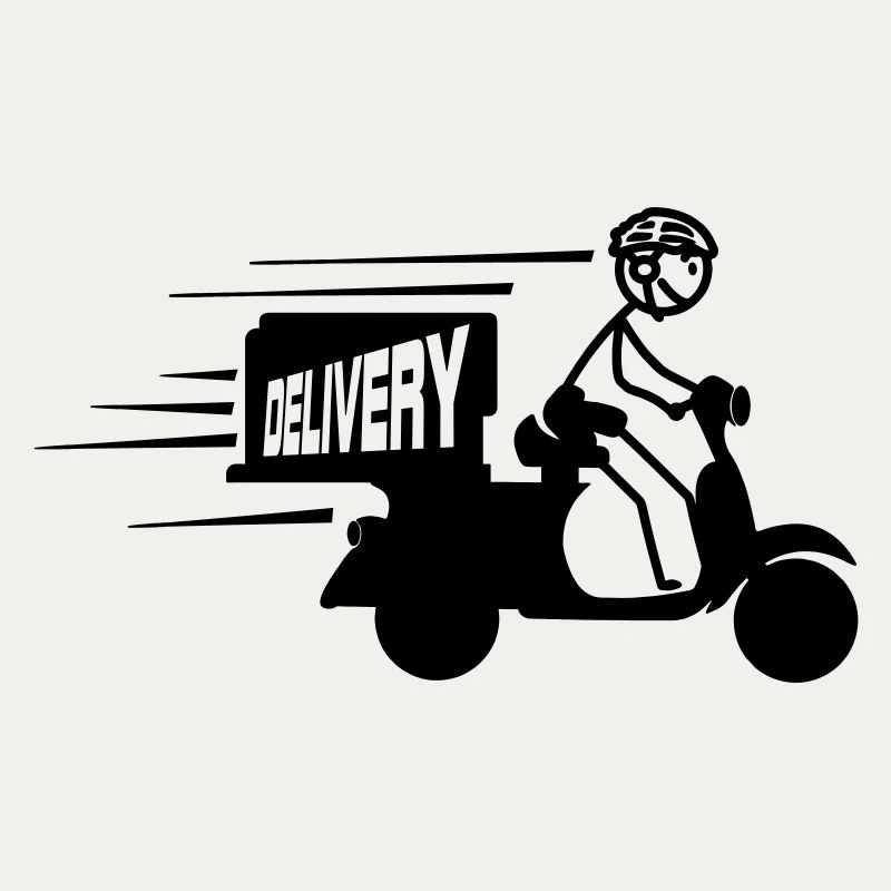 Scooter-Paket oder SMS-Lieferung