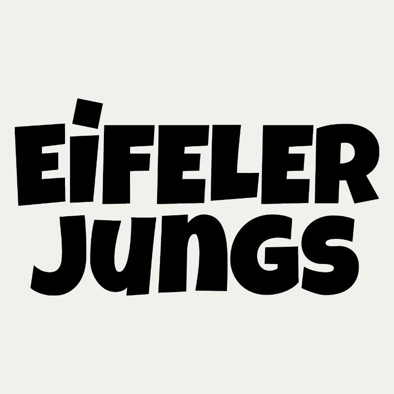 Eifeler Jungs (Schwarz) Männer aus der Eifel