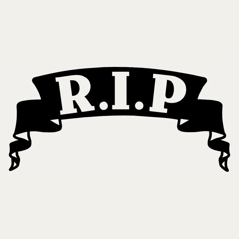 Bannière RIP du ruban