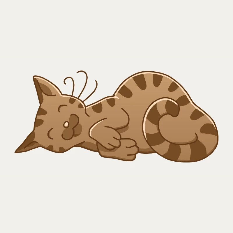 sleeping cat